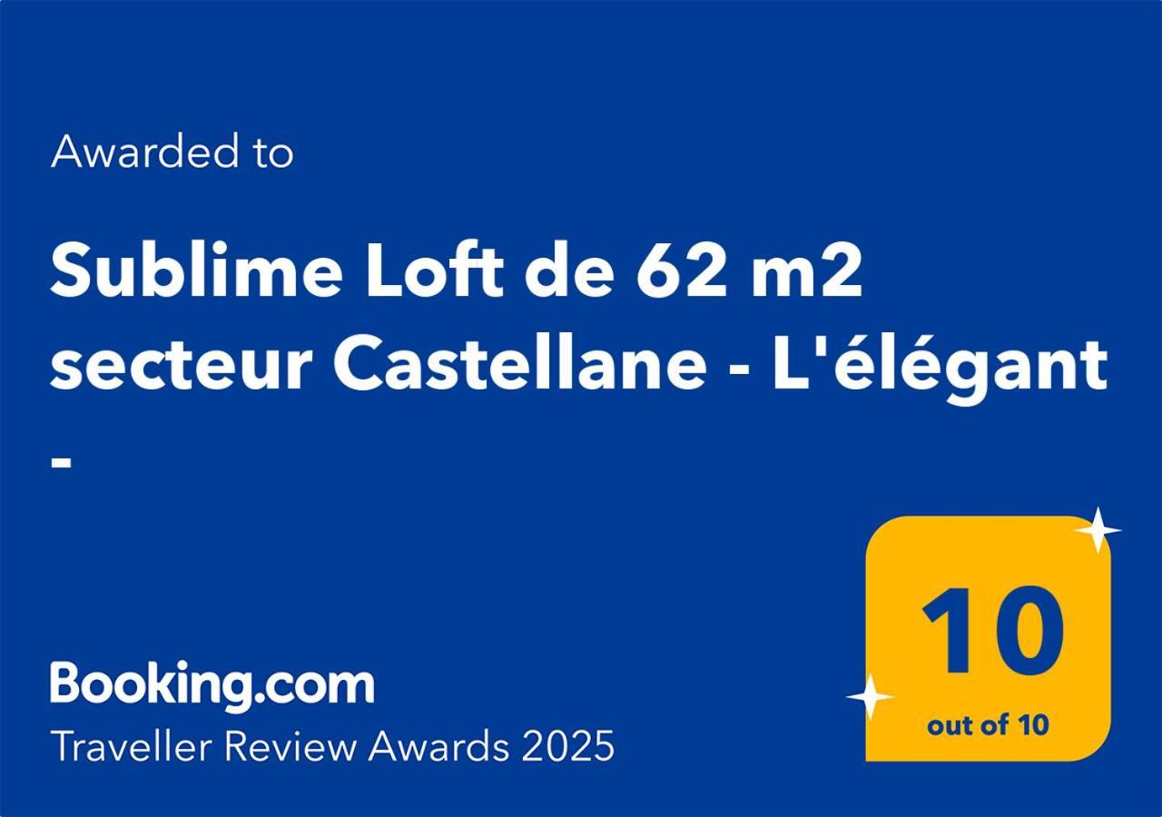 Sublime Loft De 62 M2 Secteur Castellane - L'Elegant - Apartamento Marselha Exterior foto